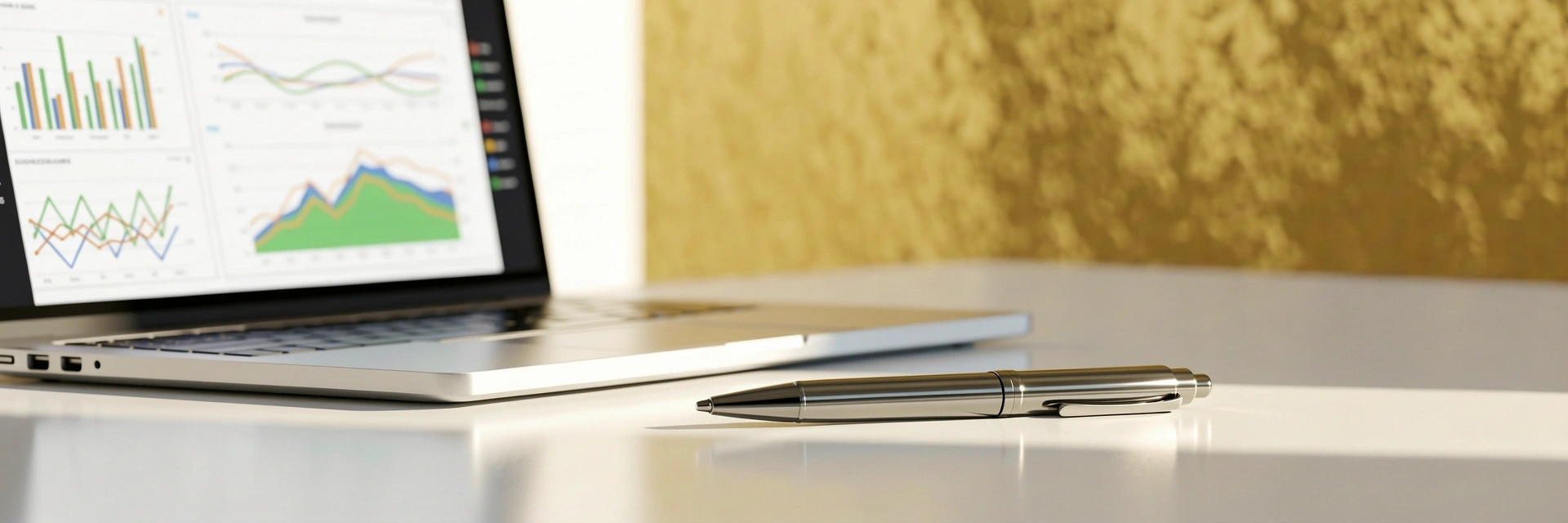 Ambiente de análise financeira profissional